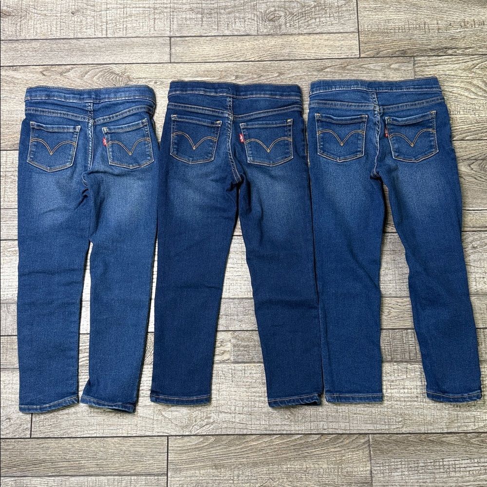 Levi’s pull-on jeans for Kids bundle of 3 - Picture 3 of 9